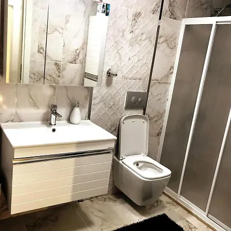 Bodrum Center With Sea View 3+1 & 2 Bathroom